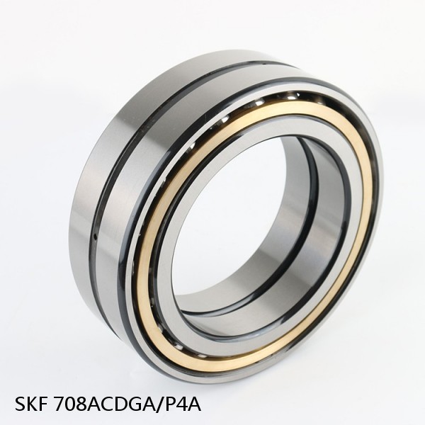 708ACDGA/P4A SKF Super Precision,Super Precision Bearings,Super Precision Angular Contact,7000 Series,25 Degree Contact Angle