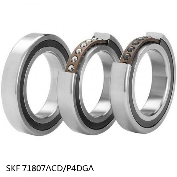 71807ACD/P4DGA SKF Super Precision,Super Precision Bearings,Super Precision Angular Contact,71800 Series,25 Degree Contact Angle #1 small image