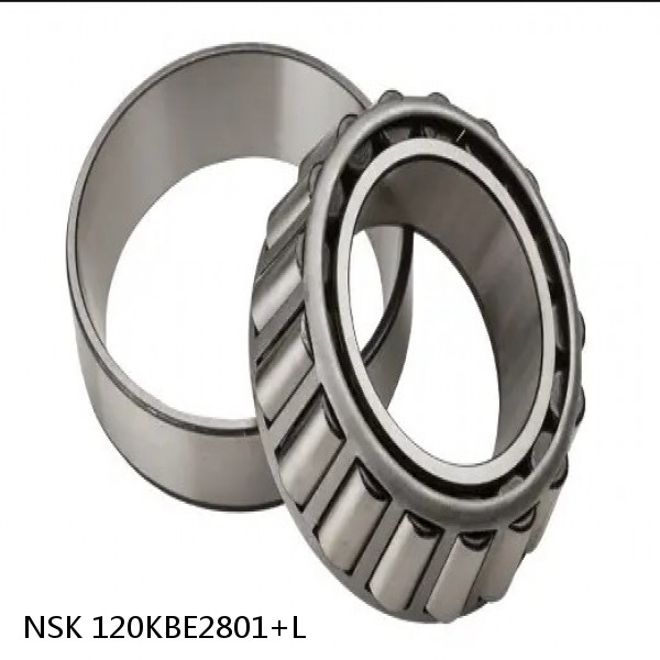 120KBE2801+L NSK Tapered roller bearing #1 small image