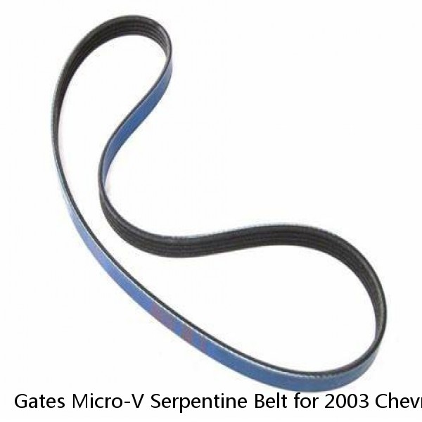 Gates Micro-V Serpentine Belt for 2003 Chevrolet Malibu 3.1L V6 Accessory vs #1 small image