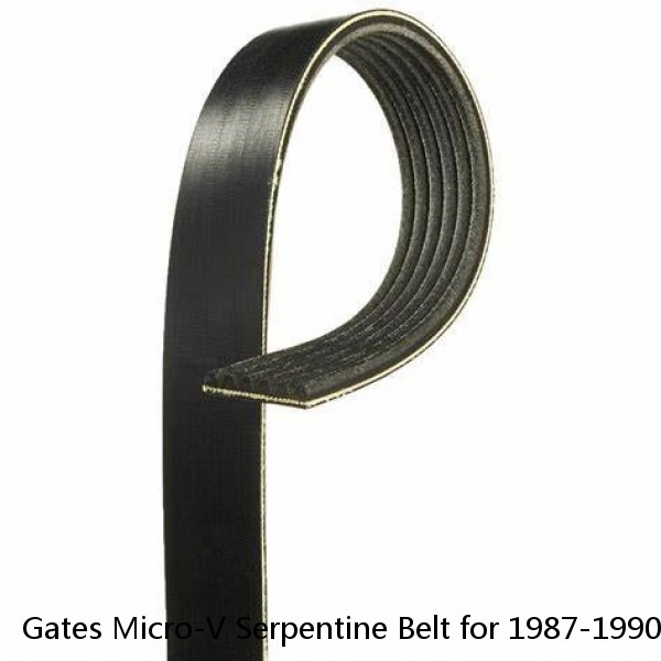 Gates Micro-V Serpentine Belt for 1987-1990 GMC S15 2.5L L4 Accessory Drive vs #1 small image